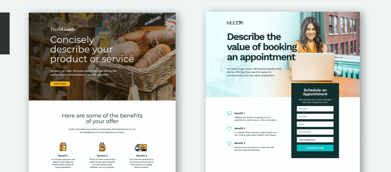 Landing pages con IA creadas y optimizadas con Unbounce para mejorar la conversión